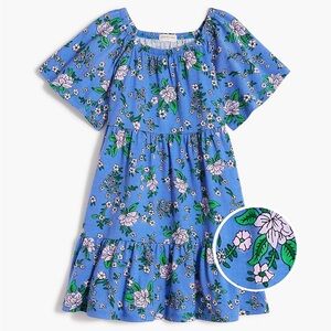 Crewcuts Blue Floral Kids Dress